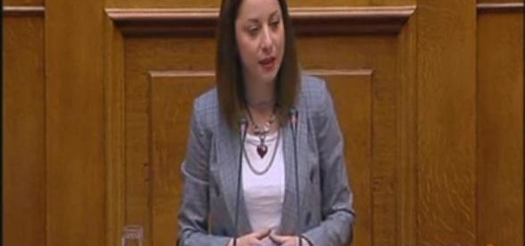 Δήλωση Δριτσέλη για την εκλογή της ως Α’ Γραμματέας του Προεδρείου της Βουλής των Ελλήνων