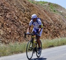 “Διδασκαλία” της ποδηλασίας από τον Στέλιο Βάσκο στην Οιχαλία