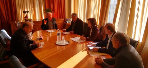 Eπίσκεψη στο Υπουργείο Αγροτικής Ανάπτυξης κλιμακίου της ΕΑΣ Καλαμπάκας και βουλευτών Σύριζα