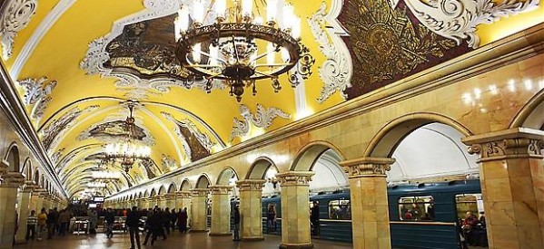 Το Μετρό της Μόσχας  το πιο όμορφο στον κόσμο