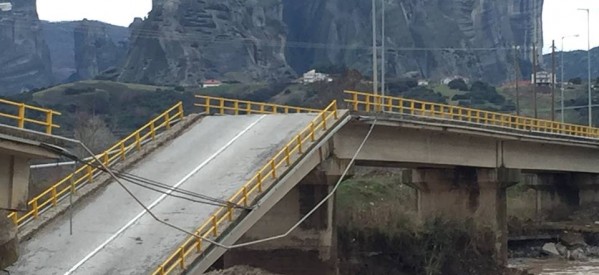 Σε τέσσερις μήνες πρέπει να παραδοθεί στην κυκλοφορία η γέφυρα Διάβας από τον εργολάβο