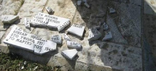 Γ. Σούρλας: Βάνδαλοι κατέστρεψαν το μνημείο στο Ύψωμα 731- Εκεί που οι Θεσσαλοί φαντάροι απέκρουσαν την εαρινή επίθεση των Ιταλών