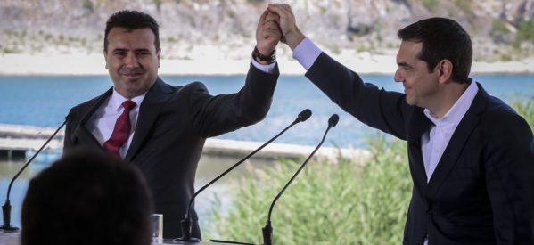 Επίσημα υποψήφιοι Τσίπρας και Ζάεφ για το Νόμπελ Ειρήνης