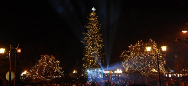 Τρίκαλα – Σήμερα Παρασκευή φωτίζεται το υψηλότερο χριστουγεννιάτικο δέντρο της Ελλάδας