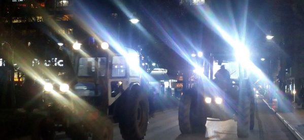 Δυναμική πορεία των τρακτέρ στο κέντρο της Λάρισας – Κάλεσμα στήριξης προς στον κόσμο